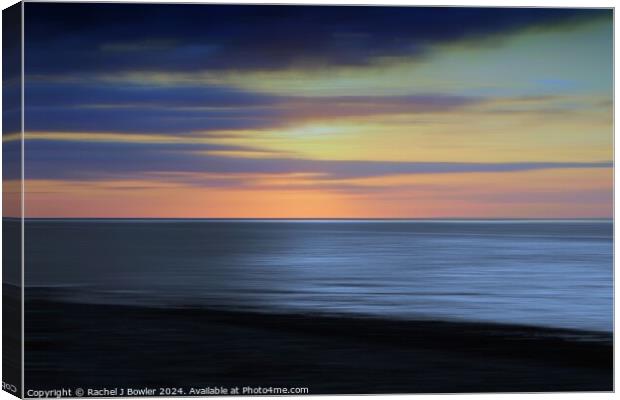 Sunset Blue Canvas Print by RJ Bowler