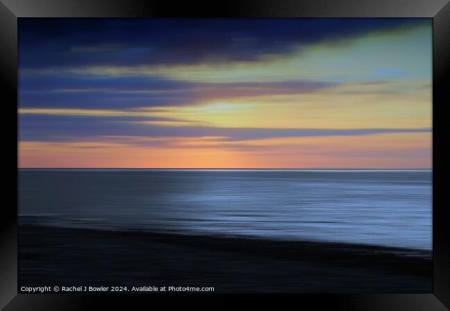 Sunset Blue Framed Print by RJ Bowler