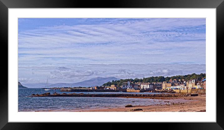 Millport, North Ayrshire Framed Mounted Print by Allan Durward Photography