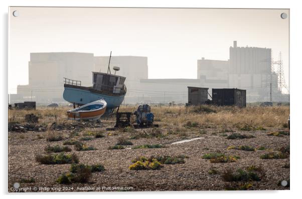 Dungeness Acrylic by Philip King