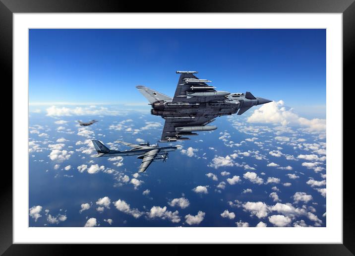 Sky Protectors Framed Mounted Print by J Biggadike