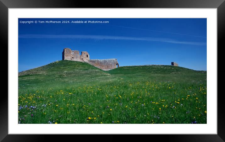 Duffus Castle, Moray Framed Mounted Print by Tom McPherson