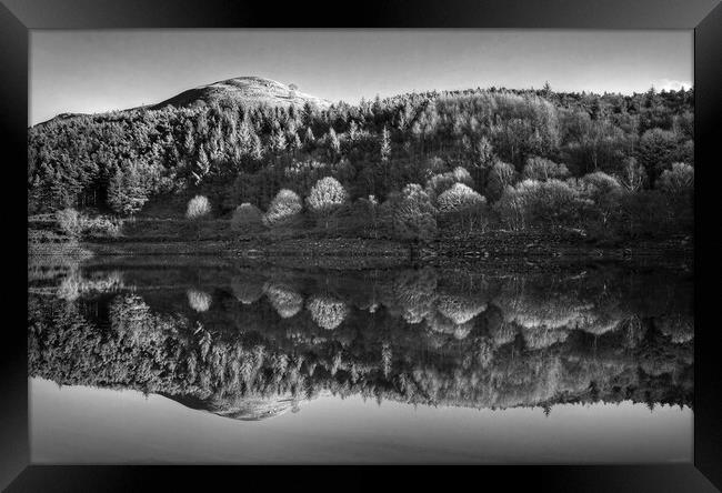 Ladybower Reflections   Framed Print by Darren Galpin
