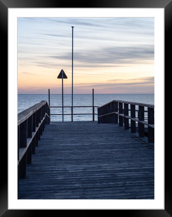 To the Beach Framed Mounted Print by Tony Twyman