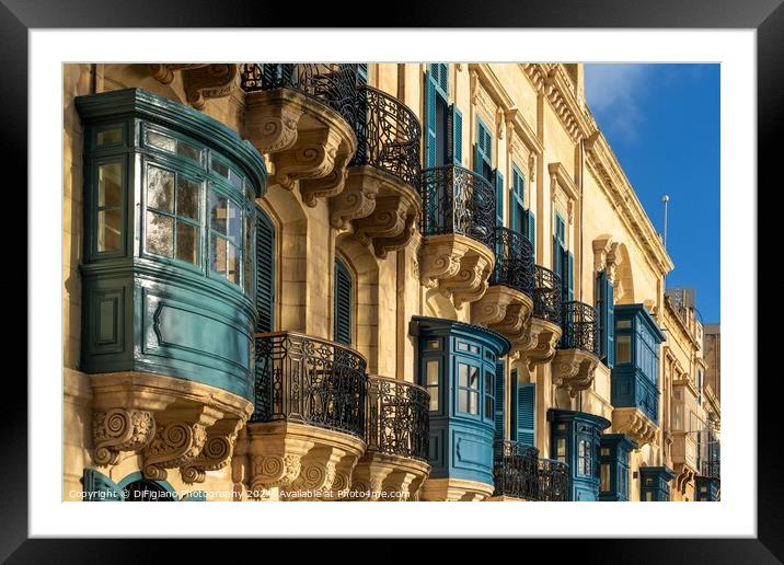 Valletta Gallarijas Framed Mounted Print by DiFigiano Photography