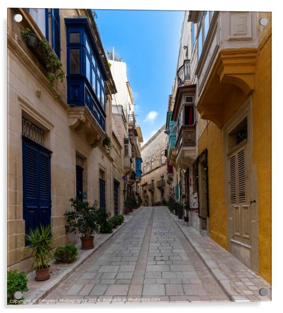 In the Heart of Birgu Acrylic by DiFigiano Photography