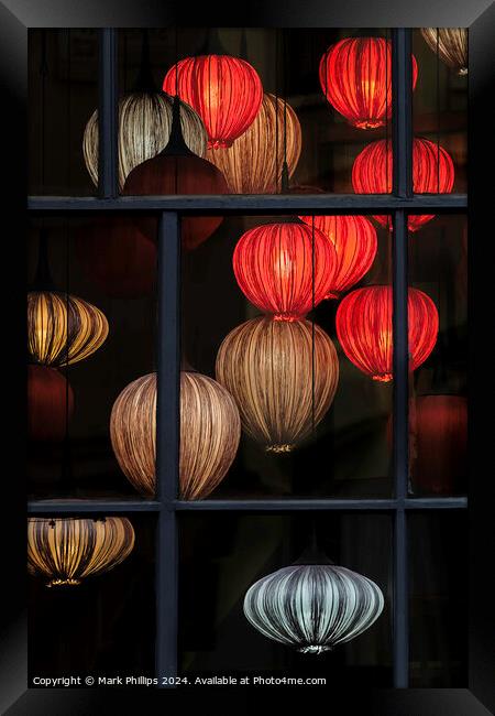  Lanterns Framed Print by Mark Phillips