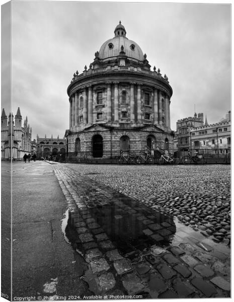 Radcliffe Camera - Oxford Canvas Print by Philip King