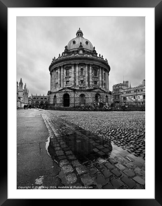 Radcliffe Camera - Oxford Framed Mounted Print by Philip King