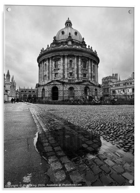 Radcliffe Camera - Oxford Acrylic by Philip King