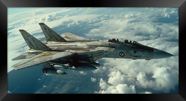F15 Tomcat  Framed Print by CC Designs