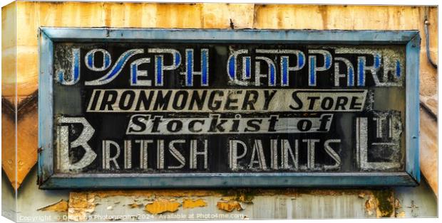 The Ironmonger Canvas Print by DiFigiano Photography