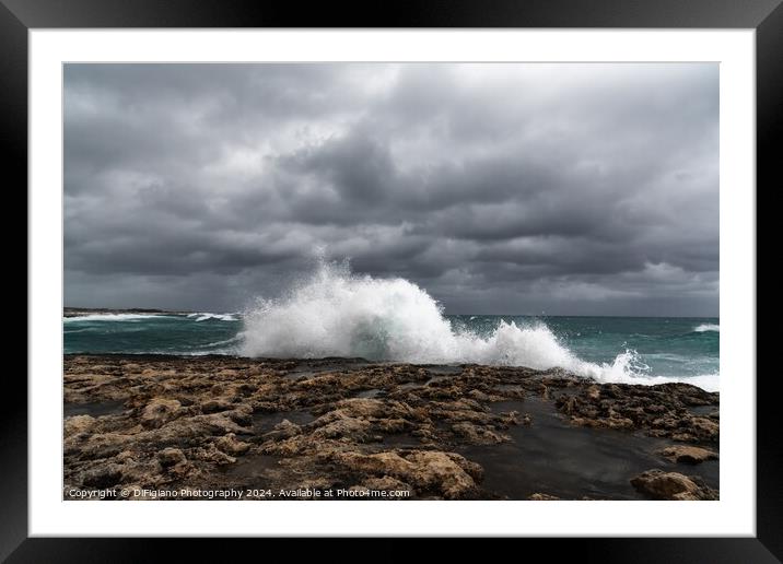 Sorry Seas at Pembroke Framed Mounted Print by DiFigiano Photography