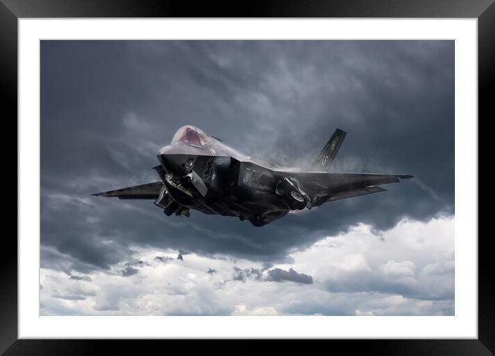 The 48th Fighter Wing Framed Mounted Print by J Biggadike