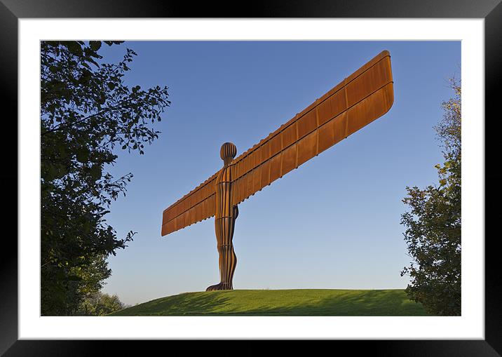 Angel Of the North Framed Mounted Print by Kevin Tate