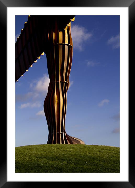 angel of the north Framed Mounted Print by Northeast Images