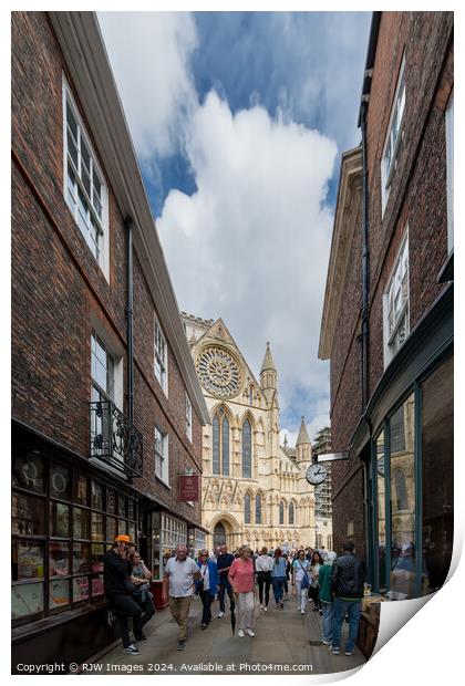 York Minster Print by RJW Images