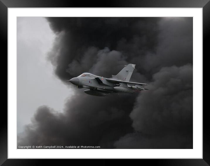 RAF Tornado GR4 Framed Mounted Print by Keith Campbell