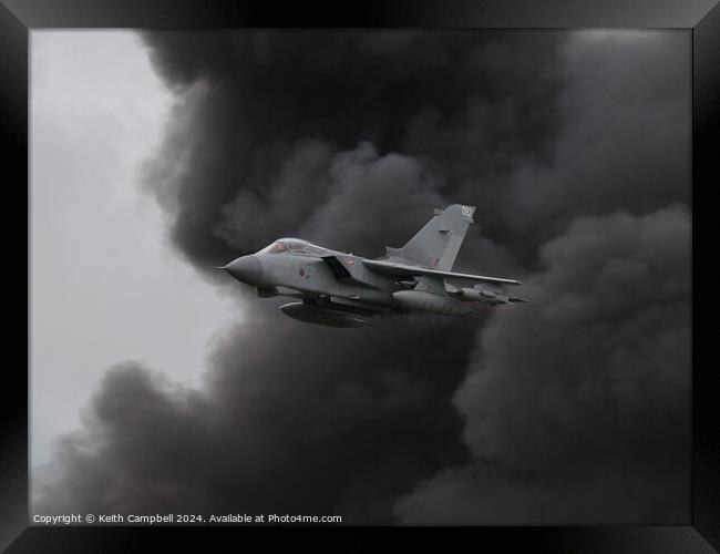 RAF Tornado GR4 Framed Print by Keith Campbell