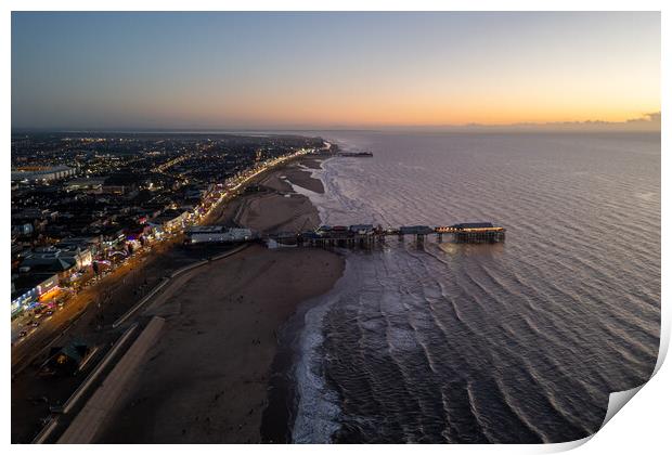 Blackpools  Seascape Print by Apollo Aerial Photography