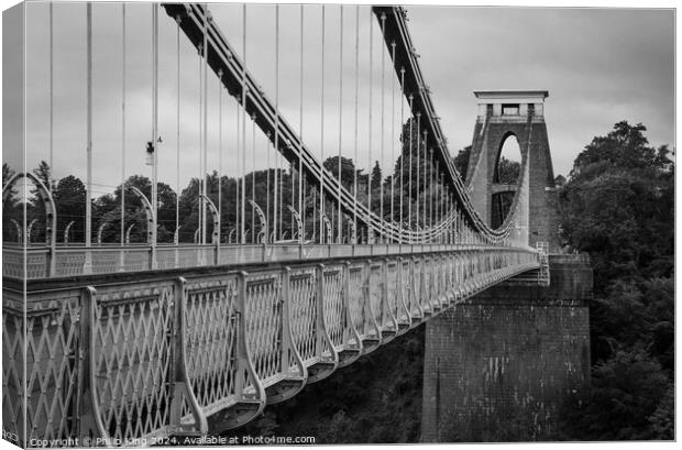 Clifton Suspension Bridge, Bristol Canvas Print by Philip King