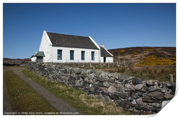 Colonsay Heritage Centre Print by Philip King