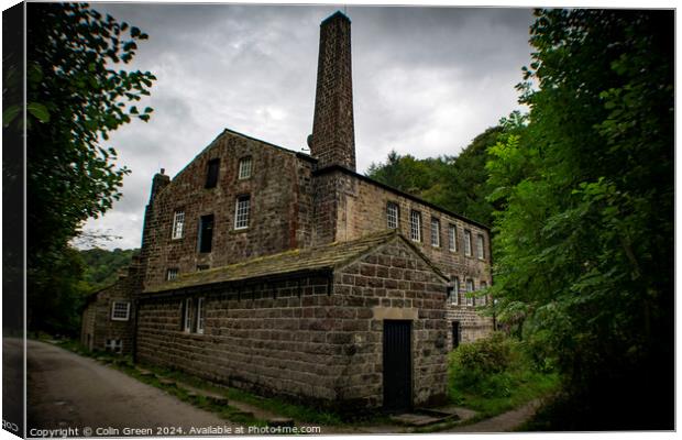 Gibson Mill Canvas Print by Colin Green