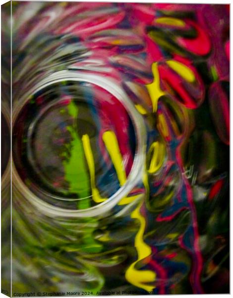 Abstract 909 Canvas Print by Stephanie Moore