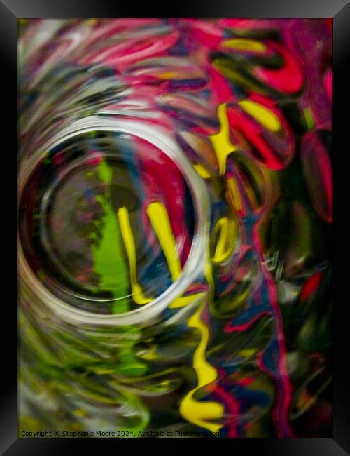 Abstract 909 Framed Print by Stephanie Moore