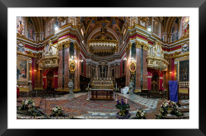 St. Paul's Cathedral Framed Mounted Print by DiFigiano Photography