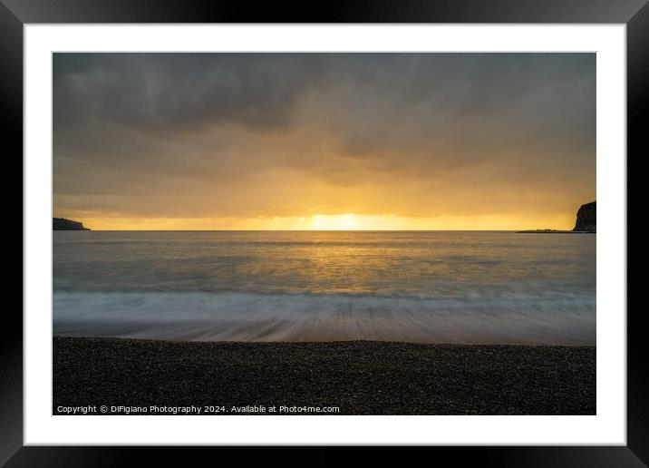 Day's End at Praia a Mare Framed Mounted Print by DiFigiano Photography