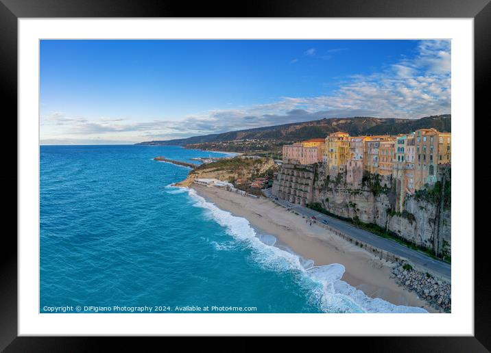 Tropea Framed Mounted Print by DiFigiano Photography