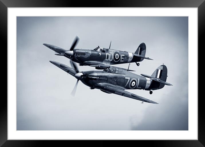 Aviation Legends Framed Mounted Print by J Biggadike