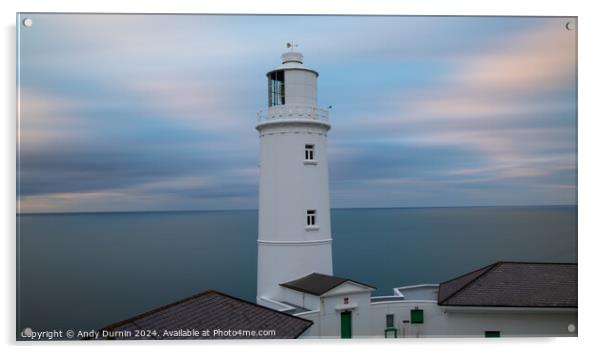 Trevouse Head Lighthouse LE Acrylic by Andy Durnin