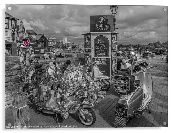 Patriotic mods !  Acrylic by Ian Stone