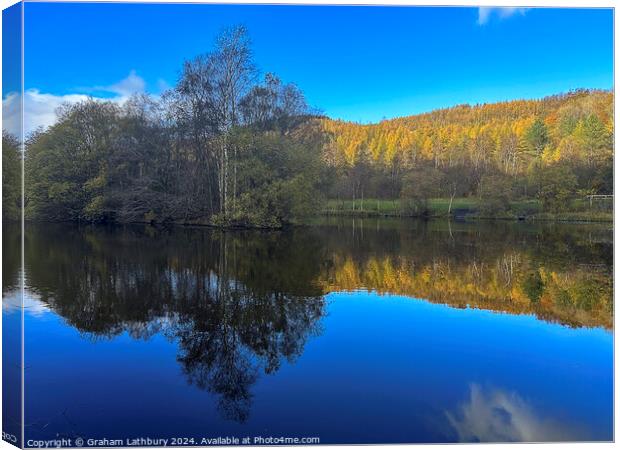 Deri Park South Wales Canvas Print by Graham Lathbury