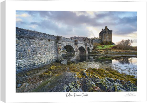  Eilean Donan castle. Canvas Print by JC studios LRPS ARPS