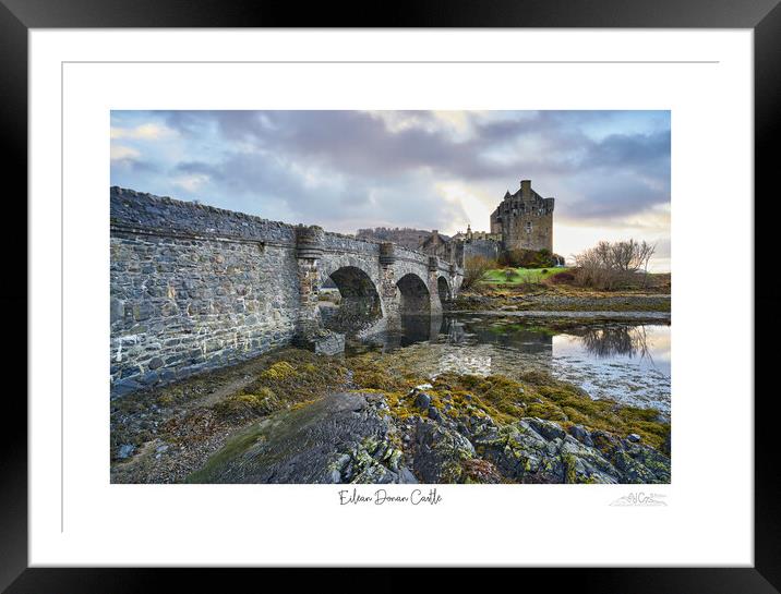  Eilean Donan castle. Framed Mounted Print by JC studios LRPS ARPS