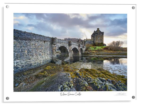  Eilean Donan castle. Acrylic by JC studios LRPS ARPS