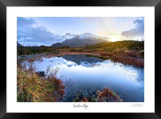 Sunset on Skye  Framed Print by JC studios LRPS ARPS