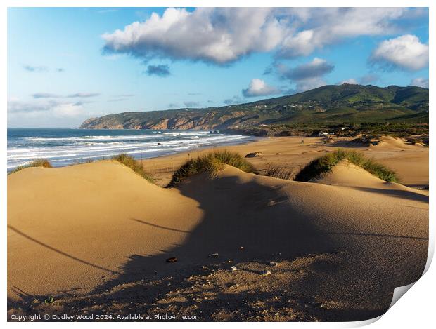 Guincho clouds Print by Dudley Wood
