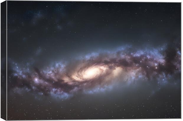 The Galaxy Canvas Print by Picture Wizard