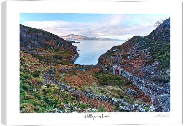 A little piece of haven. Raasay Canvas Print by JC studios LRPS ARPS