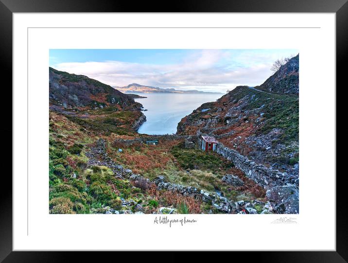 A little piece of haven. Raasay Framed Mounted Print by JC studios LRPS ARPS