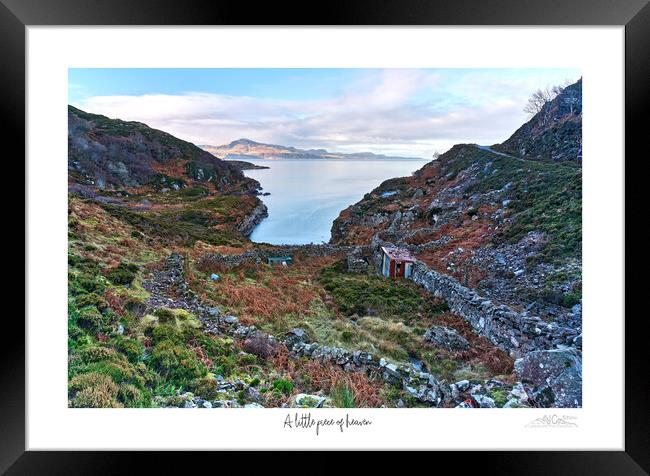 A little piece of haven. Raasay Framed Print by JC studios LRPS ARPS