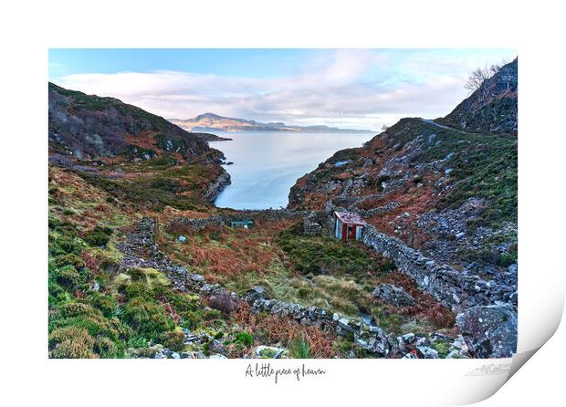 A little piece of haven. Raasay Print by JC studios LRPS ARPS
