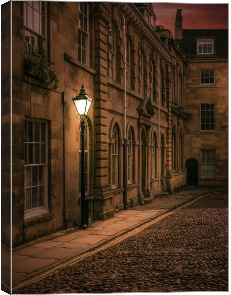 ST MARY'S PLACE SUNSET Canvas Print by Mike Higginson