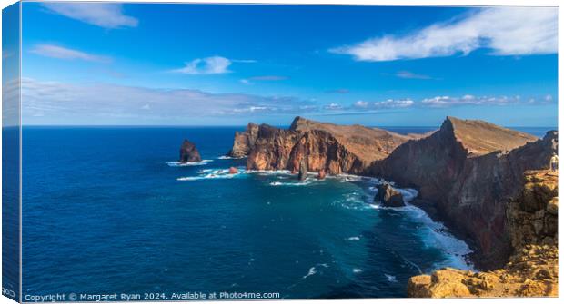 Ponta de Sao Lourenco Madeira  Canvas Print by Margaret Ryan