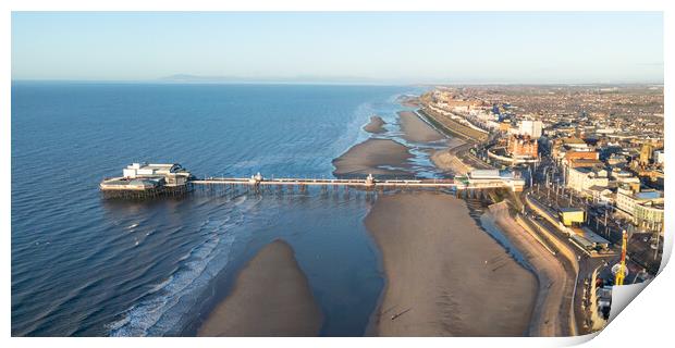Blackpools North Pier Print by Apollo Aerial Photography