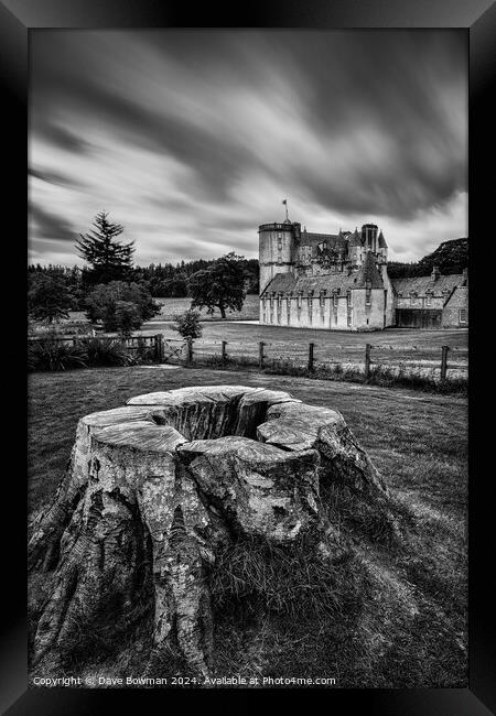 Castle Fraser Framed Print by Dave Bowman